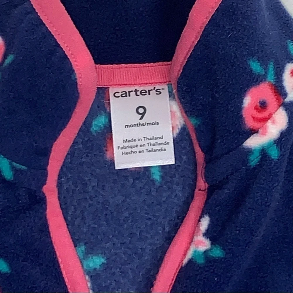 Baby Girls Lot of 4 Size 9 Months Carter's 3 Light Jackets 1 Cardigan Outerwear